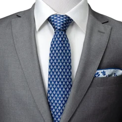 Mickey Mouse Icon Dot Silk Tie for Adults