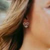 Mickey Mouse Icon Fantasyland Castle Earrings by Rebecca Hook