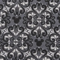 Mickey Mouse Icon Filigree Silk Tie for Adults