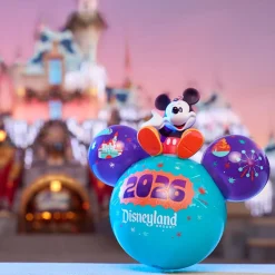Mickey Mouse Icon Glass Ball Ornament – Walt Disney World 2026