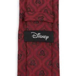 Mickey Mouse Icon Holiday Silk Tie for Adults