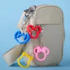 Mickey Mouse Icon Silicone Keychain Bag Charm