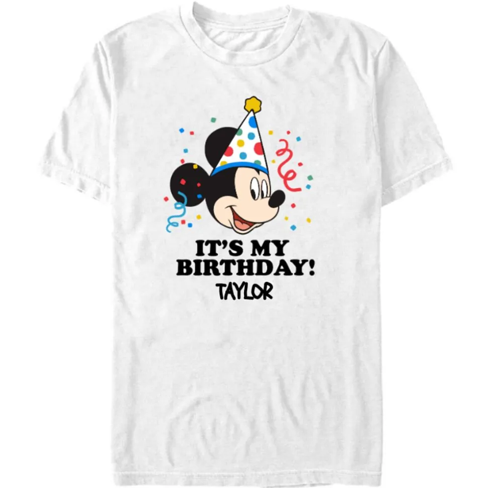 Mickey Mouse ''It's My Birthday!'' T-Shirt – Customized