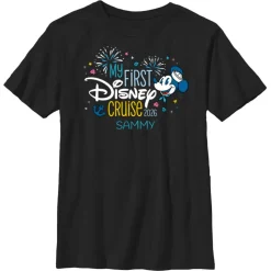 Mickey Mouse ''My First Disney Cruise 2026'' T-Shirt for Kids – Customized