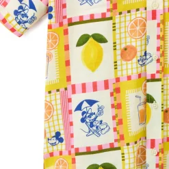 Mickey Mouse Oranges and Lemons Bamboo Button Down Shirt for Men by RSVLTS