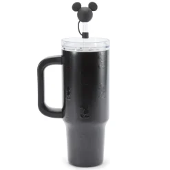 Mickey Mouse 30 oz. Stainless Steel Travel Tumbler with Straw plus Zip Case