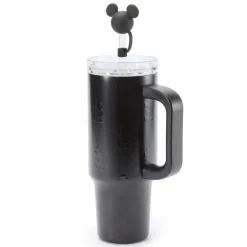 Mickey Mouse 30 oz. Stainless Steel Travel Tumbler with Straw plus Zip Case
