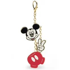 Mickey Mouse Peace Sign Bag Charm