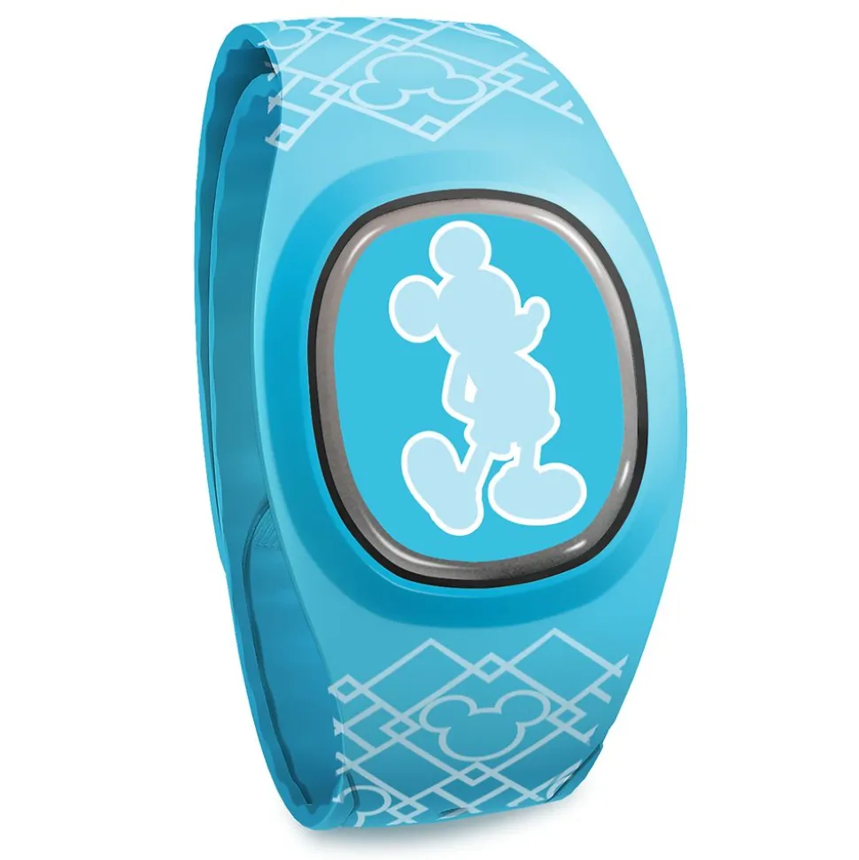 Mickey Mouse Silhouette MagicBand+ – Blue