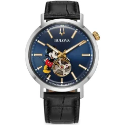 Mickey Mouse Stainless Steel Watch by Bulova