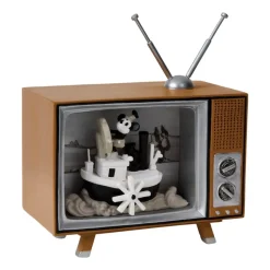 Mickey Mouse ''Steamboat Willie'' Light-Up Shadow Box by Precious Moments