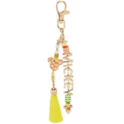 Mickey Mouse Tassel and Charm Keychain