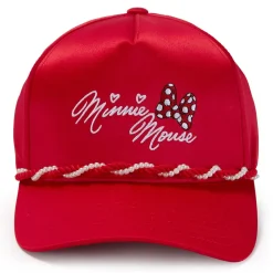 Minnie Mouse Bow Baseball Hat for Adults