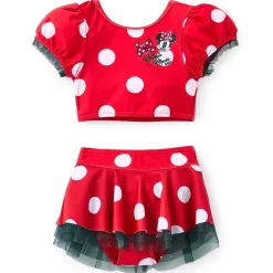 Minnie Mouse Deluxe Swimsuit for Girls – Three-Piece