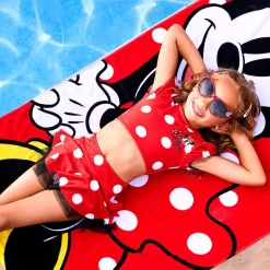 Minnie Mouse Deluxe Swimsuit for Girls – Three-Piece