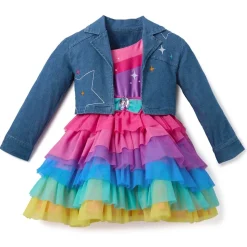 Minnie Mouse Dress and Jacket Set for Kids – Disneyland 70th Anniversary