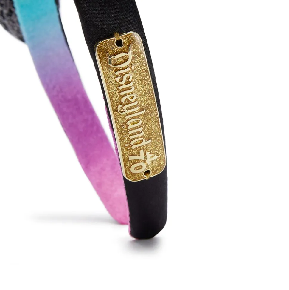 Minnie Mouse Ear Headband for Adults – Disneyland Resort 70th Anniversary Celebration Collection