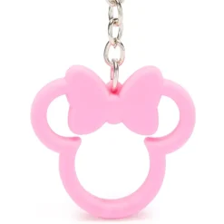Minnie Mouse Icon Silicone Keychain Bag Charm