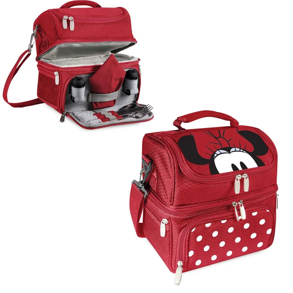 Minnie Mouse Lunch Box with Utensils