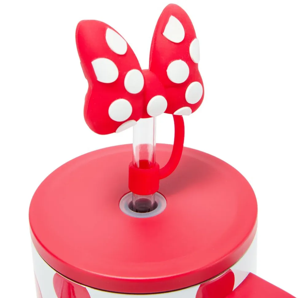 Minnie Mouse 30 oz. Stainless Steel Travel Tumbler with Straw plus Zip Case