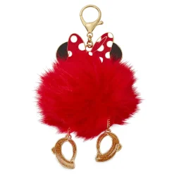 Minnie Mouse Pom Pom Flair Bag Charm
