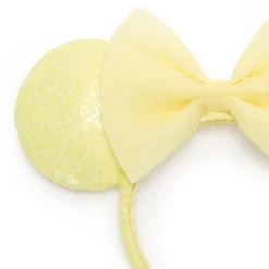 Minnie Mouse Sequined Ear Headband for Adults – Joyful Yellow