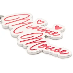 Minnie Mouse Signature Keychain