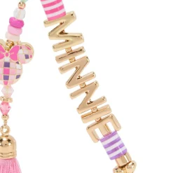 Minnie Mouse Tassel and Charm Keychain
