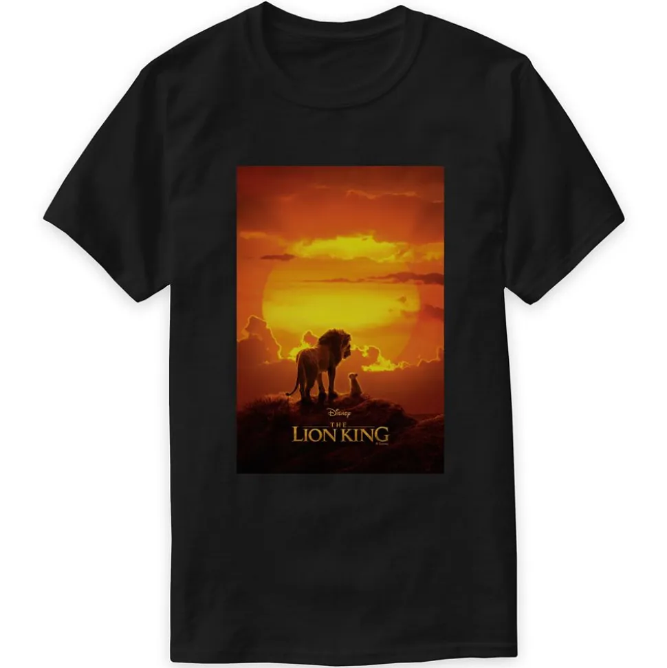 Mufasa and Simba at Sunset T-Shirt for Men – The Lion King 2019 Film – Customizable
