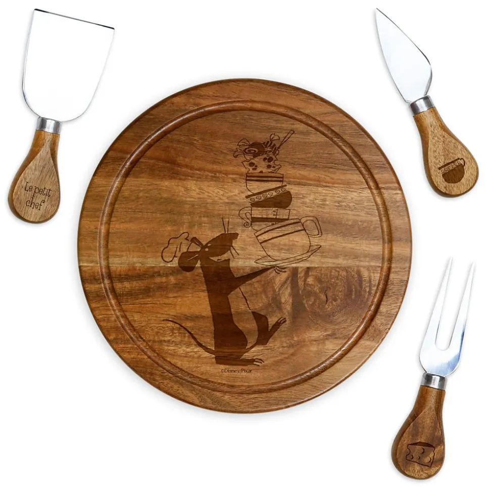 Ratatouille Cheese Board and Tools Set