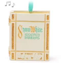 Snow White and the Seven Dwarfs Storybook Musical Living Magic Sketchbook Ornament