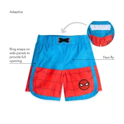 Spider-Man Adaptive Swim Trunks for Kids