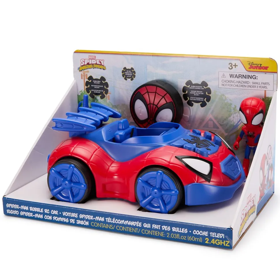 Spider-Man Bubble RC Car – Spidey and his Amazing Friends