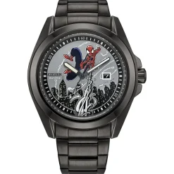 Spider-Man Watch and Pin Set by Citizen
