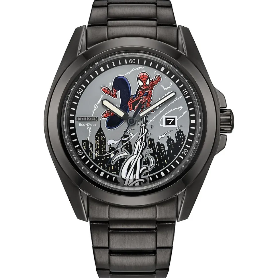 Spider-Man Watch and Pin Set by Citizen