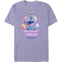 Stitch and Scrump ''Birthday Crew!'' T-Shirt – Lilo & Stitch – Customized