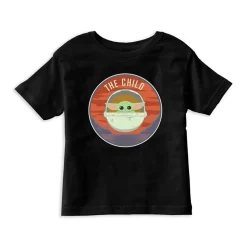 The Child: Mountain Badge T-Shirt for Boys – Star Wars: The Mandalorian – Customizable