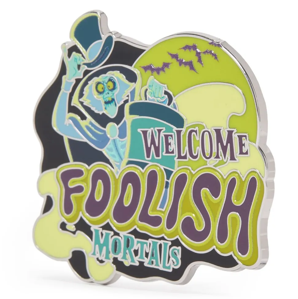 The Hatbox Ghost Glow-in-the-Dark Pin – The Haunted Mansion