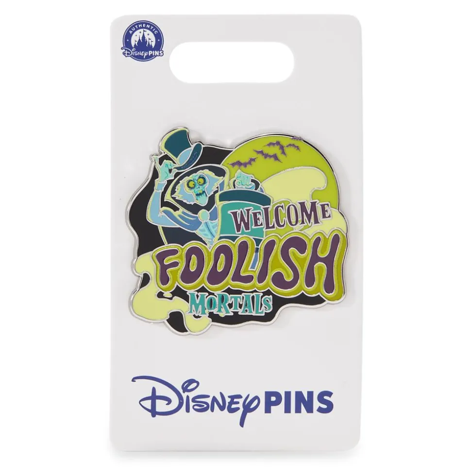 The Hatbox Ghost Glow-in-the-Dark Pin – The Haunted Mansion