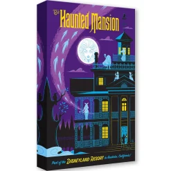 The Haunted Mansion ''Disneyland's Haunted Mansion'' Gallery Wrapped Canvas by Eric Tan – Limited Edition