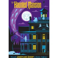 The Haunted Mansion ''Disneyland's Haunted Mansion'' Gallery Wrapped Canvas by Eric Tan – Limited Edition