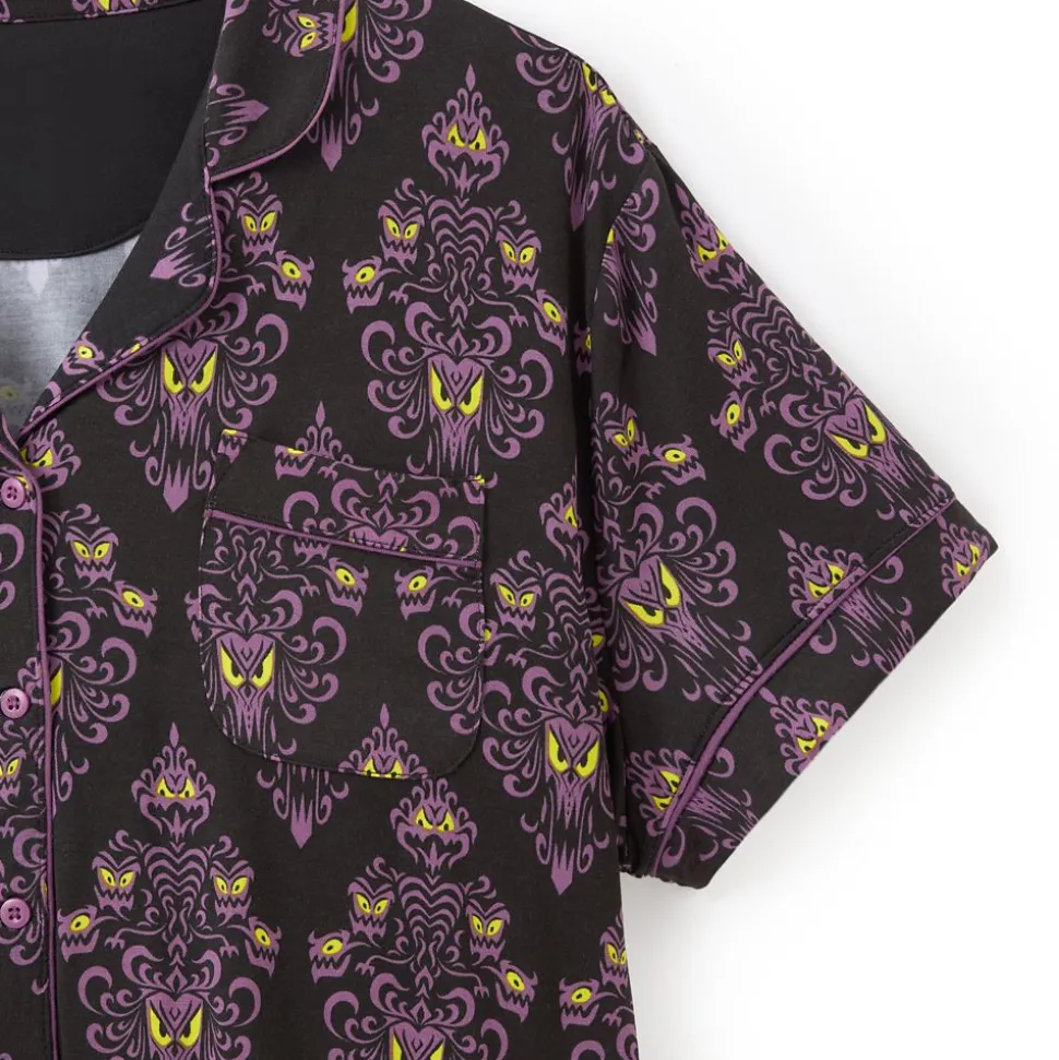 The Haunted Mansion Wallpaper Pajama Set for Women