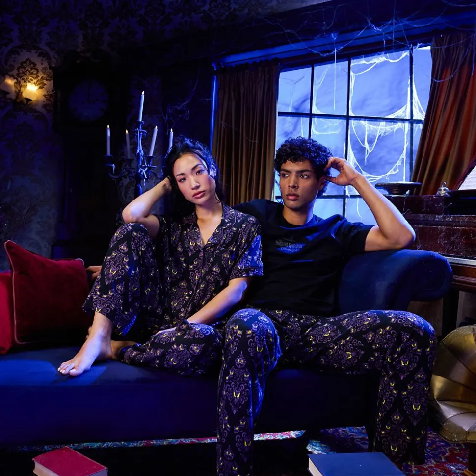 The Haunted Mansion Wallpaper Lounge Pants for Adults