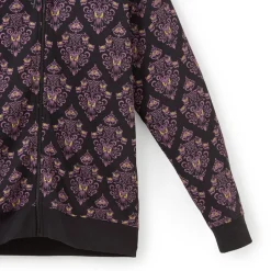 The Haunted Mansion Wallpaper Zip Hoodie for Adults