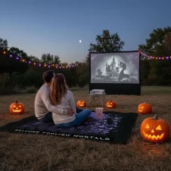 The Haunted Mansion ''Welcome Foolish Mortals'' Impresa Blanket by Picnic Time