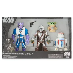 The Mandalorian and Grogu Action Figure Set – Star Wars Toybox