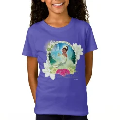 Tiana ''I am a Princess'' T-Shirt for Girls – Customizable