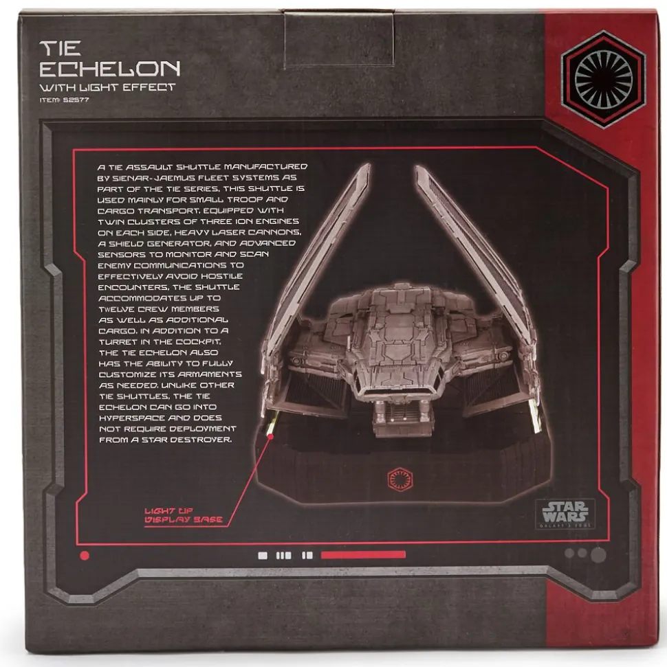 TIE Echelon Vehicle Figure with Light Effect – Star Wars: Galaxy's Edge