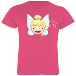 Tinker Bell Emoji Tee for Girls – Customizable