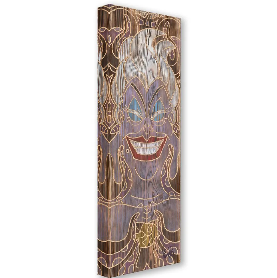 Ursula ''Just Your Voice'' Gallery Wrapped Canvas by Beau Hufford – The Little Mermaid – Limited Edition